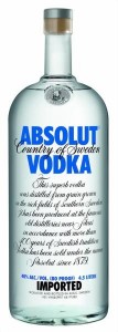 Absolut Blue Vodka 4,5 40% pdd.