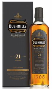 Bushmills 21 years Single Malt 40% dd.