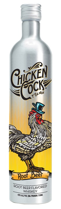 Chicken Cock Root Beer Bourbon whiskey 35%