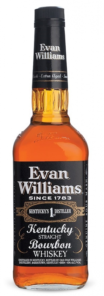 Evan Williams Bourbon 0,7 43% (fekete címke)