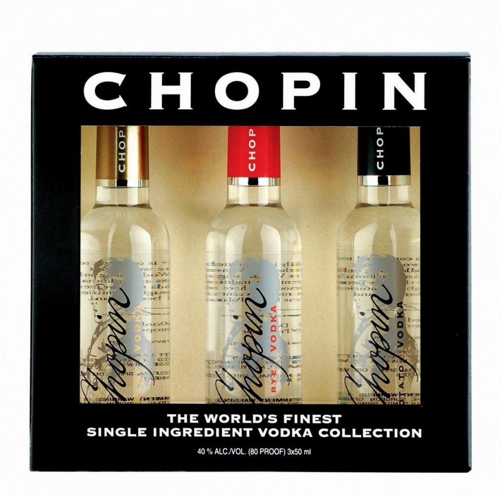 Chopin Vodka Mini set (3*0,05)