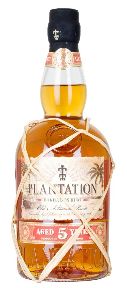 Plantation Barbados 5 years Grand Cru rum 40%