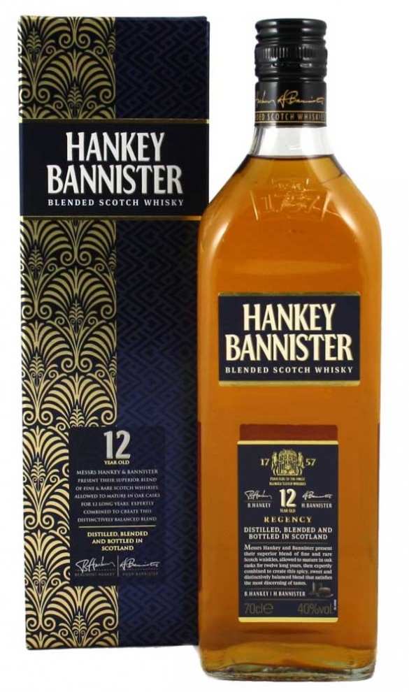 Hankey Bannister 12 years 0,7 40% pdd.