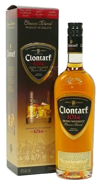 Clontarf Classic Blend 0,7l 40% pdd.+ pohár