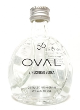 Oval 56 Vodka 56% mini 0,05