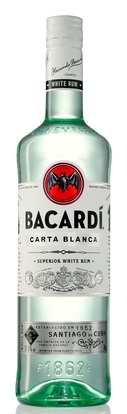 Bacardi Carta Blanca 1,0 37,5%
