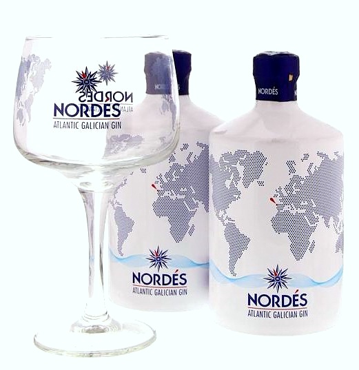 Nordes Gin PACK (2*0,7 + 6 db pohár)