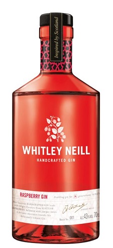 Whitley Neill Raspberry (Málna) Gin 43%