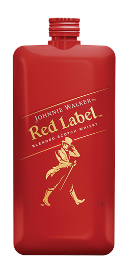 Johnnie Walker Red 0,2 40% PET műanyag laposüvegben