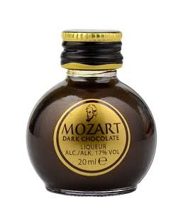 Mozart Dark Chocolate mini -black- 17%