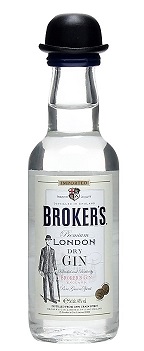 Brokers 40 Gin mini 0,05 40%