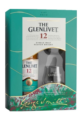 Glenlivet 12 years 0,7 40% pdd.+ 2 pohár