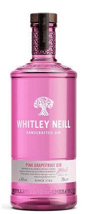Whitley Neill Pink Grapefruit (Rózsaszín gépfrút) Gin 43%