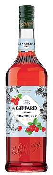 Giffard Cranberry/Vörös áfonya szirup