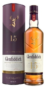 Glenfiddich 15 years 0,7 40% dd.