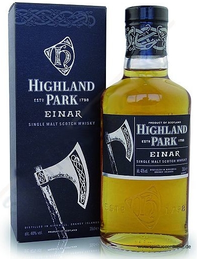 Highland Park Einar 0,35 40% pdd.