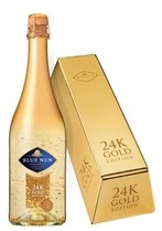 Blue Nun 24K Gold Edition - aranylapos, édes 0,75 11% pdd.