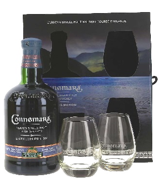 Connemara Distillers  Edition 43% dd + 2 pohár