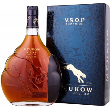 Meukow Cognac VSOP 0,7 40% kék pdd.