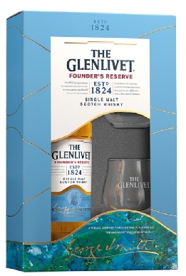 Glenlivet Founders Reserve 40% dd.+ 2 pohár