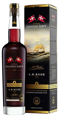 A.H. Riise Royal Danish Navy Rum 0,7  40% pdd.