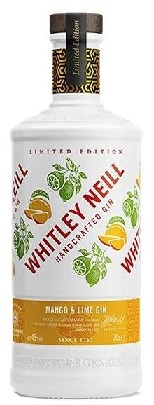 Whitley Neill Mango Lime (Mangó és zöldcitrom) Gin 43%