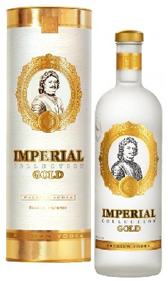 Imperial Collection Gold vodka 1,0 40% dd.