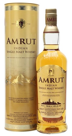 Amrut Indian Single Malt Whisky 46% fdd.