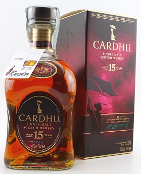 Cardhu 15 years 40% pdd.
