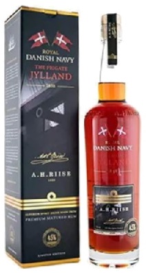 A.H. Riise Jylland Rum 45% pdd.