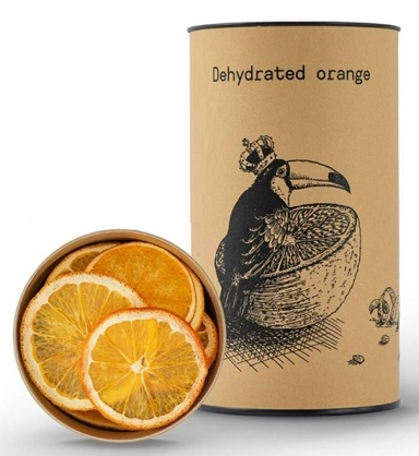 Kofer.Dehydrated Orange 100g DD. (szárított narancskarikák)