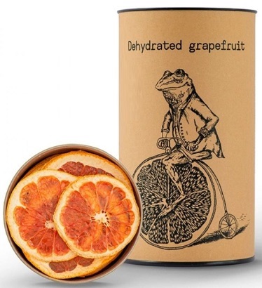 Kofer.Dehydrated Grapefruit 100g DD. (szárított grapefruit karikák)