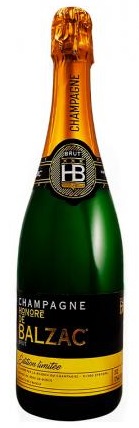 Champagne Balzac Brut  Edition limitée 12%