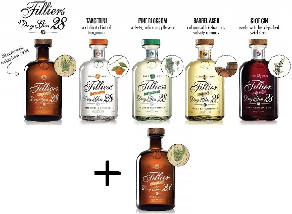 Filliers 28 Gin PACK 5+1