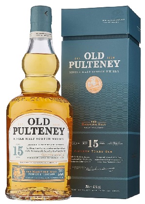 Old Pulteney 15 years 46% pdd.