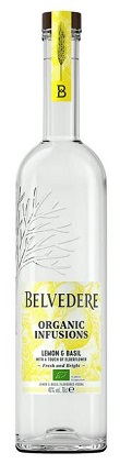 Belvedere Organic Lemon & Basil 40%