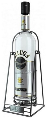 Beluga Noble Vodka 3,0L 40% pdd.+ állvány