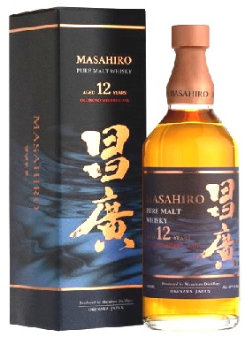 Masahiro Pure Malt 12 years Oloroso Sherry Cask 43% pdd.