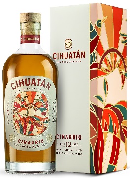 Cihuatan Cinabrio 12 years Aged Rum 40% pdd.