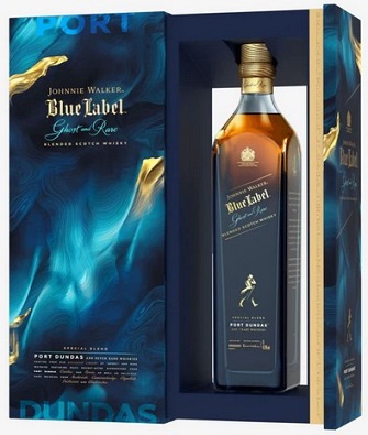 Johnnie Walker Blue Label Ghost & Rare with Port Dundas 0,7 43,8% dd.