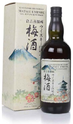 Matsui Umeshu likőr Japán Whisky-vel 14% pdd.