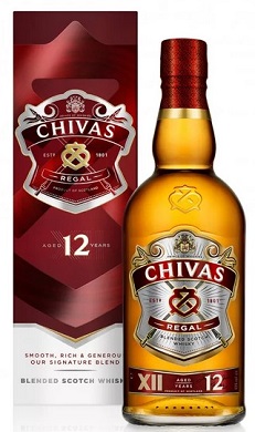 Chivas Regal 12 years 0,7 40% pdd.