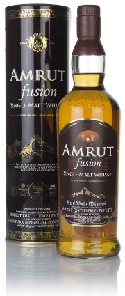 Amrut Fusion Single Malt Whisky 50% fdd.