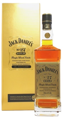 Jack Daniels GOLD No.27 Maple Wood Barrels 40% dd.