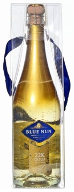 Blue Nun 24K Gold Edition - aranylapos, édes 0,75 11% + áttetsző dd.