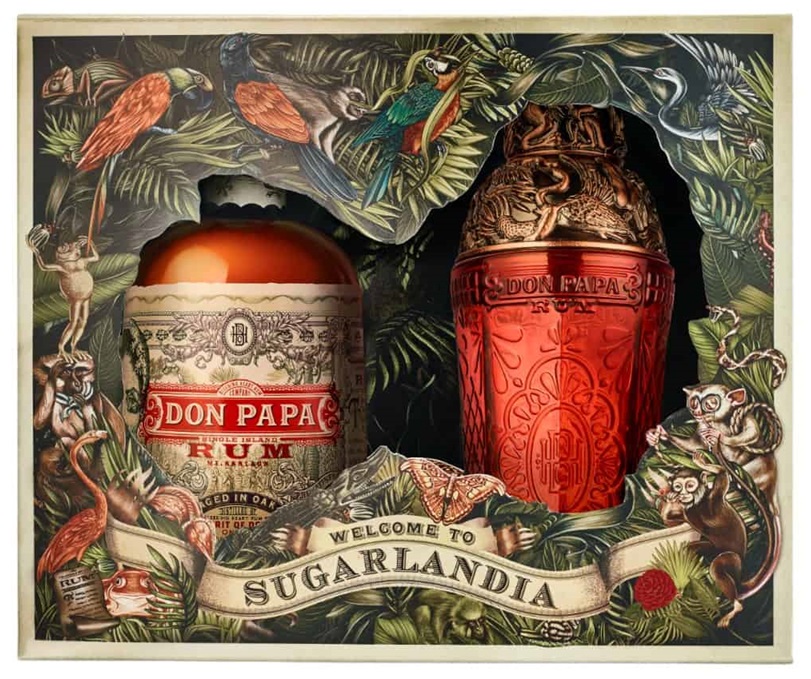 Don Papa rum 0,7 40% pdd. + shaker